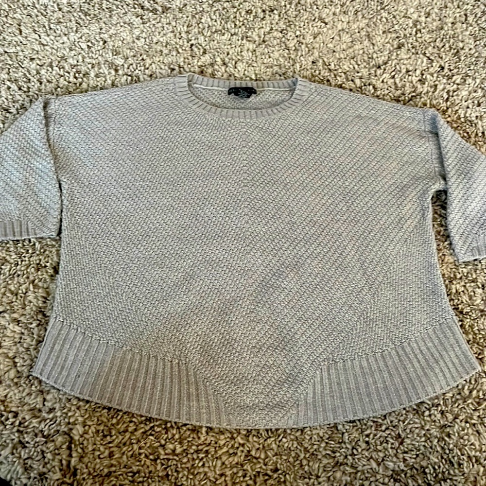 Half sleeve Grey Sweater